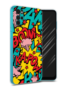 Чехол Awog на Motorola Moto G22 "Постер pop art"
