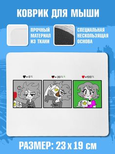 Коврик для мыши NoBrand (коврик_СтоПроцентов)
