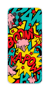 Чехол Awog на Realme 8 5G/Narzo 30 5G "Постер pop art"