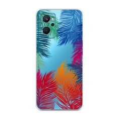 Чехол Awog на Oppo A96 4G "Рамка из перьев"