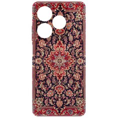 Чехол-накладка Krutoff Soft Case Тот самый ковер для INFINIX Smart 8 черный