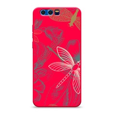 Чехол Awog на Honor 9 "Тени стрекоз"