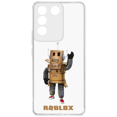Чехол-накладка Case Roblox-Мистер Робот для Vivo V27e Krutoff