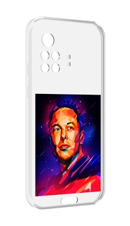 Чехол MyPads Илон-Маск для Blackview BV9200 противоударный