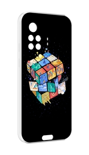 Чехол MyPads Кубик-Рубика для Blackview BV9200 противоударный