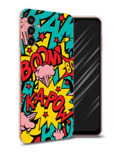 Чехол Awog на Samsung Galaxy M13 / Самсунг M13 "Постер pop art"
