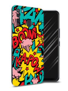 Чехол Awog на Itel Vision 1 Pro "Постер pop art"
