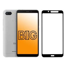 Защитное стекло для Xiaomi Redmi 6 и Redmi 6A BIG