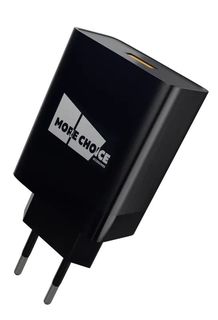 Сетевое зарядное устройство 1USB 3.0A QC3.0 быстрая зарядка More choice NC52QC Black