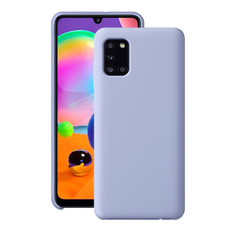 Чехол накладка Deppa Liquid Silicone для Samsung Galaxy A31 A315 лавандовая (арт. 87678)