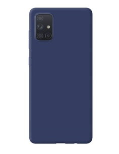Чехол накладка Deppa Gel Color Case для Samsung Galaxy A71 A715 Dark Blue (арт. 87451)