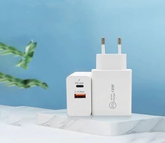 Сетевое зарядное устройство NoBrand 1xUSB Type-C 0.5 А белый