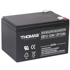 Аккумулятор для ИБП THOMAS 12 А/ч 12 В (ThomasGB12-12Ah12V12Ah) Thomas