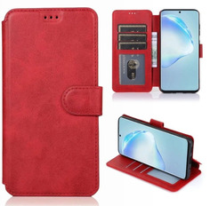 Чехол книжка подставка на Samsung Galaxy A22 5G/A22s кожаный флип на магнитах красный No Brand