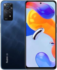 Смартфон Xiaomi Redmi Note 11 Pro 5G RU, 6.67", Amoled, 6Гб, 64Гб, 108Мп, 5000мАч, NFC,син