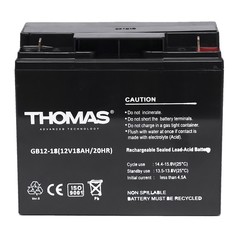 Аккумулятор для ИБП THOMAS 18 А/ч 12 В (ThomasGB12-18Ah) Thomas