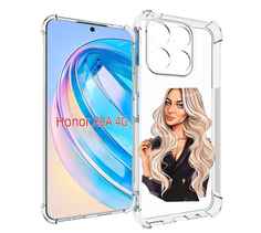 Чехол MyPads Платье-пиджак женский для Honor X8a