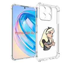 Чехол MyPads принцесса-в-татуировках женский для Honor X8a