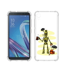 Чехол MyPads Tocco для Asus ZenFone Live L1 (G552KL) прикольный робот (PT113202.648.557)