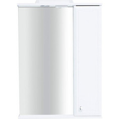 Зеркальный шкаф Sanstar Sharmel 60х85 с подсветкой, белый (108.1-2.5.1.)