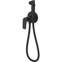Смеситель для душа Milardo Rora с гигиенической лейкой, черный матовый (RORBLR0M08)