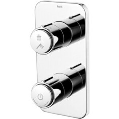 Смеситель для ванны IDDIS Slide Push Control на два выхода, глянцевый хром (SLISBBTi67)