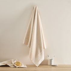 Полотенце махровое Strisce, бежевое Cozy Home