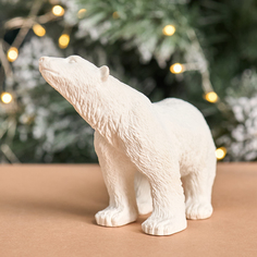 Статуэтка Mishka white Cozy Home