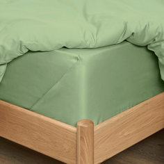 Простыня Smoke green Cozy Home