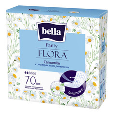Прокладки ежедневные Bella Panty Flora Camomile Ромашка 70 шт