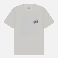 Мужская футболка C.P. Company 24/1 Jersey Artisanal British Sailor, цвет белый, размер XXL