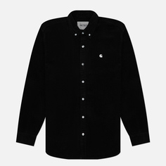 Мужская рубашка Carhartt WIP Madison Cord, цвет чёрный, размер M