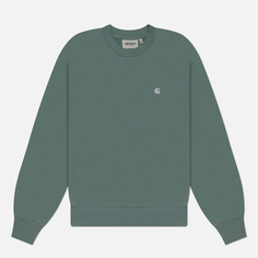 Женская толстовка Carhartt WIP W Casey, цвет зелёный, размер S