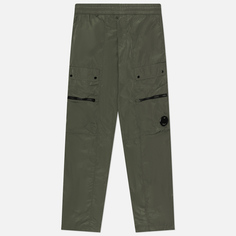 Мужские брюки C.P. Company Chrome-R Regular Utility, цвет зелёный, размер 50