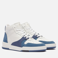 Мужские кроссовки Zespa ZSP24 Nappa/Suede Bicolor, цвет белый, размер 42 EU