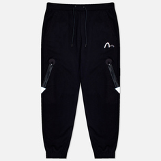 Мужские брюки Evisu Evisukuro 3D Paneling, цвет чёрный, размер S