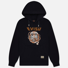 Мужская толстовка Evisu Evergreen Daruma Applique, цвет чёрный, размер S