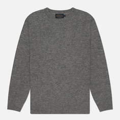 Мужской свитер Pendleton Shetland Crew Neck, цвет серый, размер M