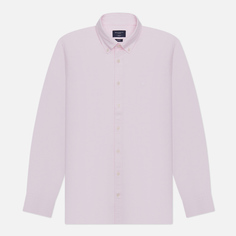 Мужская рубашка Hackett Washed Oxford Slim Fit, цвет розовый, размер S