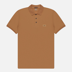 Мужское поло C.P. Company 70/2 Mercerized Jersey, цвет оранжевый, размер M