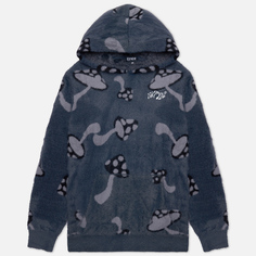 Мужская толстовка RIPNDIP Euphoria Faux Mohair Hoodie, цвет серый, размер M