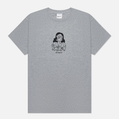 Мужская футболка RIPNDIP Cat Lady, цвет серый, размер XL
