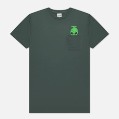 Мужская футболка RIPNDIP Bah Humbug Pocket, цвет серый, размер M