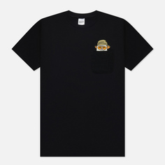 Мужская футболка RIPNDIP Lord Nermal S Thompson Pocket, цвет чёрный, размер XL