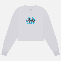 Женский лонгслив RIPNDIP In Loving Memory Cropped, цвет белый, размер XS