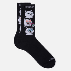 Носки RIPNDIP Shroom Diet, цвет чёрный, размер 40-46 EU
