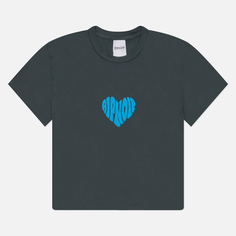 Женская футболка RIPNDIP Ripnlove Cropped Baby, цвет серый, размер XS