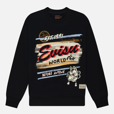 Мужская толстовка Evisu Evergreen Inari Mask Printed, цвет чёрный, размер S
