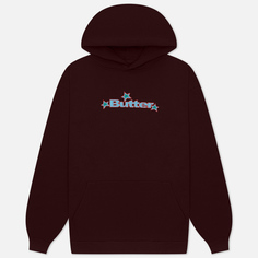 Мужская толстовка Butter Goods Star Logo Hoodie, цвет бордовый, размер S