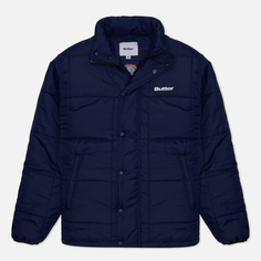Мужской пуховик Butter Goods Grid Puffer, цвет синий, размер S